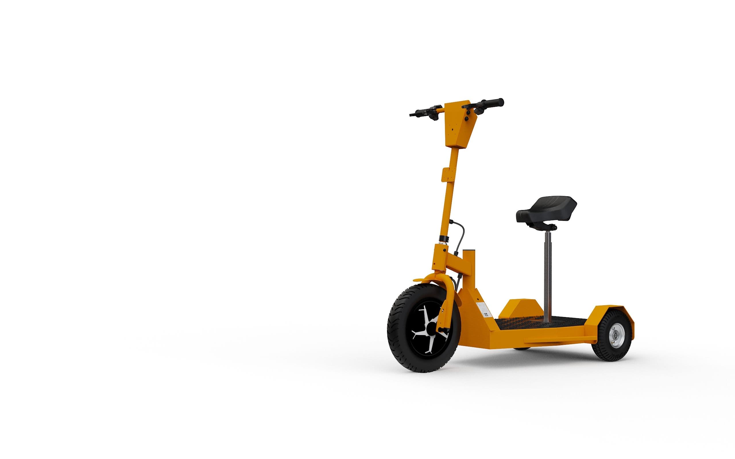 Elektrodreiradroller Jumper L mit Fahrersitz für den Personentransport